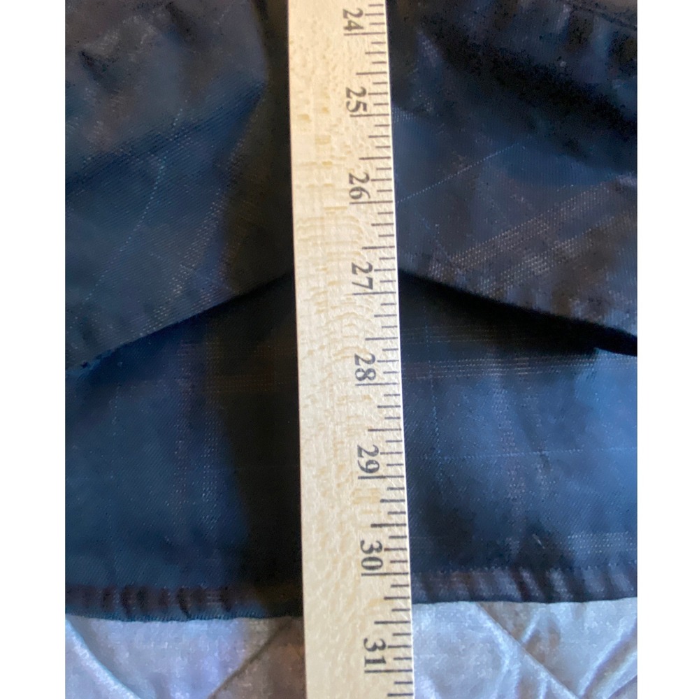 Rusty Men's Large Grey Plaid Long Sleeve Button Down Fleece lined Shirt Jacket - Picture 12 of 12